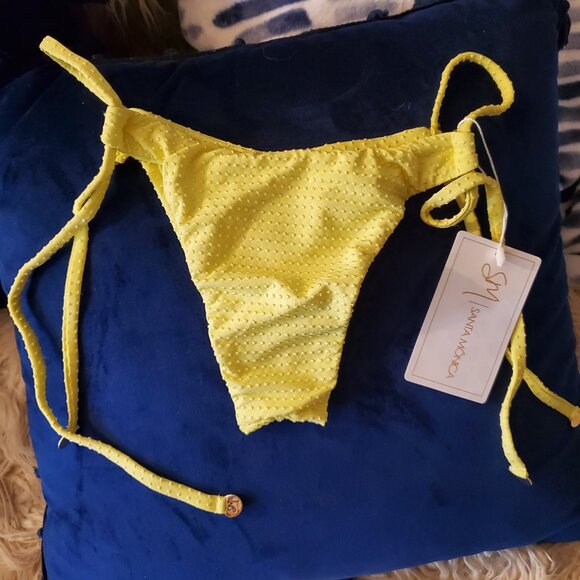 Brazilian Bikini - matte yellow - Picture 5 of 5